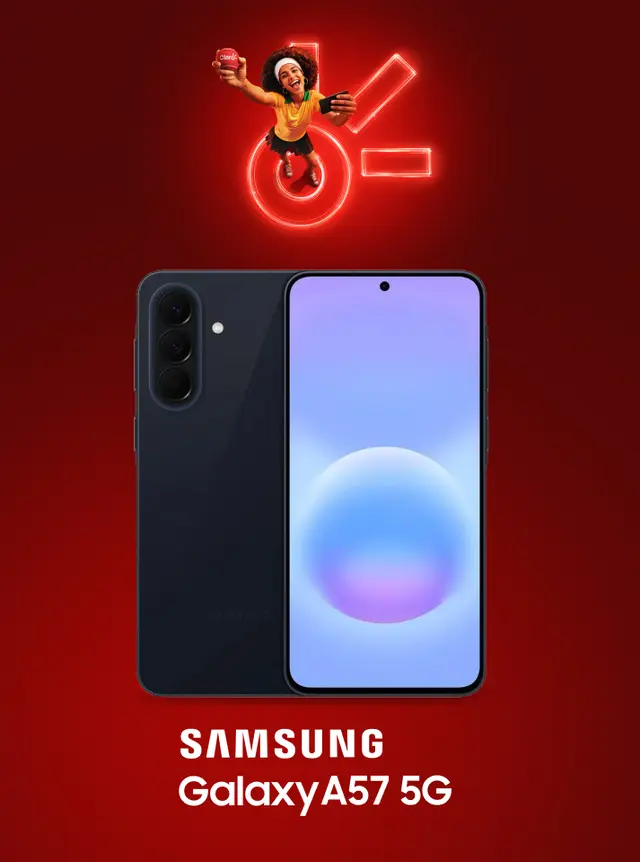 Tá torcendo pra trocar de celular? Chegou a oferta que você precisava! Galaxy A57 5G 256GB. Eu quero! Tá torcendo pra trocar de celular? Chegou a oferta que você precisava! Galaxy A57 5G 256GB. Eu quero!